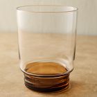 Grooved Stem Double Old Fashioned Glasses