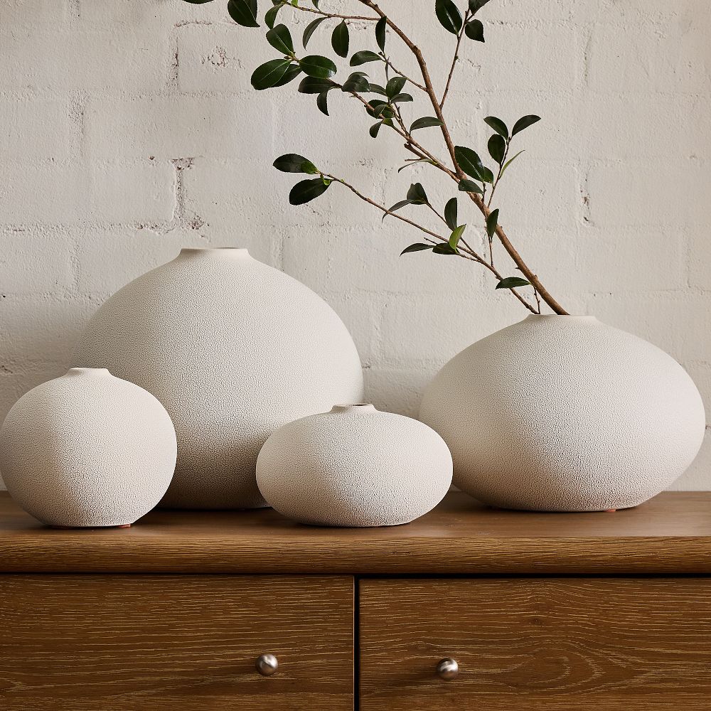 Textured Ceramic Vases