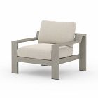 Angled Arm Outdoor Chair