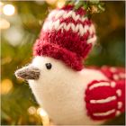 Felt Festive Bird Ornament