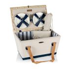 Picnic Time Boardwalk Picnic Basket for 4