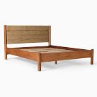 Mylos Woven &amp; Wood Bed