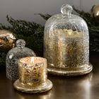 Shimmer Metallic Cloche Candles