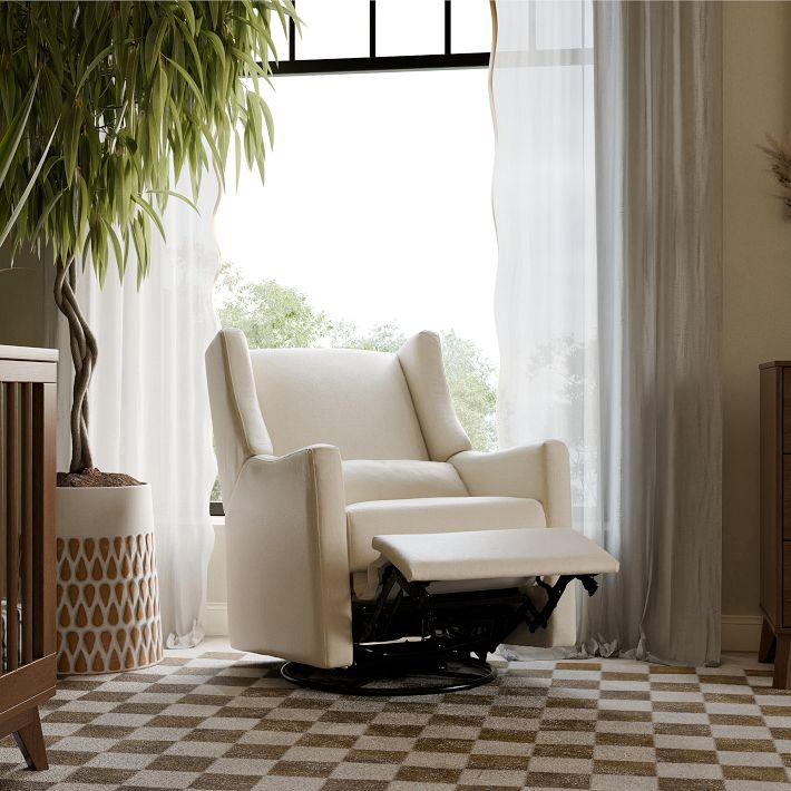 Babyletto Kiwi Electronic Swivel Glider Recliner West Elm
