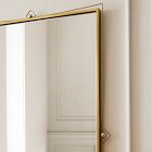 Pierce &amp; Ward Brass Wall Mirror
