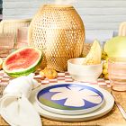 Modern Melamine Printed Outdoor Salad Plate Sets