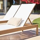 Playa Outdoor Textilene Stacking Chaise Lounge (Set of 2)