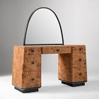 Pierce &amp; Ward Burl Wood Vanity (52")