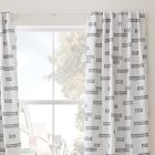 Clipped Blocks Blackout Curtain