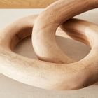 Natural Link Wooden Object (Set of 2)