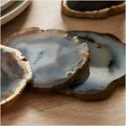 Gilded Agate Coasters