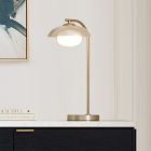 Bezel Perforated Metal Table Lamp (19")