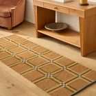 Pierce &amp; Ward Windowpane Check Handwoven Wool Rug