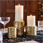 Birch Metal Candleholders