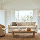 Silk Broad Stripe Pillow Cover