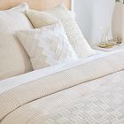 Linen Strap Weave Pillow Cover