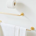 Knurled Bath Hardware