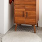 Organic Space-Dyed Round Bath Mat