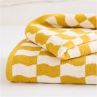 Wavy Blocks Towels