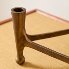 Pierce &amp; Ward Brass Candleholder