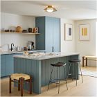 Bezel Perforated Metal Flush Mount (16")