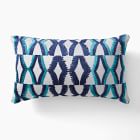 Flocked Zip Pillow Cover