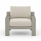 Angled Arm Outdoor Chair