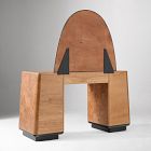 Pierce &amp; Ward Burl Wood Vanity (52")