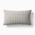 Honeycomb Silk Lumbar Pillow Cover