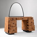 Pierce &amp; Ward Burl Wood Vanity (52")