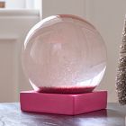 Pink Decorator Snow Globes