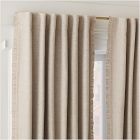 Ruffle Linen Blackout Curtain