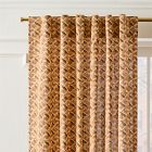 Pierce &amp; Ward Floral Lattice Curtain