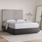 Nailhead Upholstered Wall Mounted Headboard