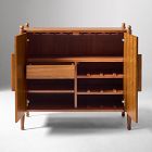Pierce &amp; Ward Wood Bar Cabinet (40")