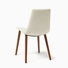 Slope Upholstered Dining Chair - Wood Legs