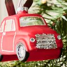 Glass Fiat Ornament