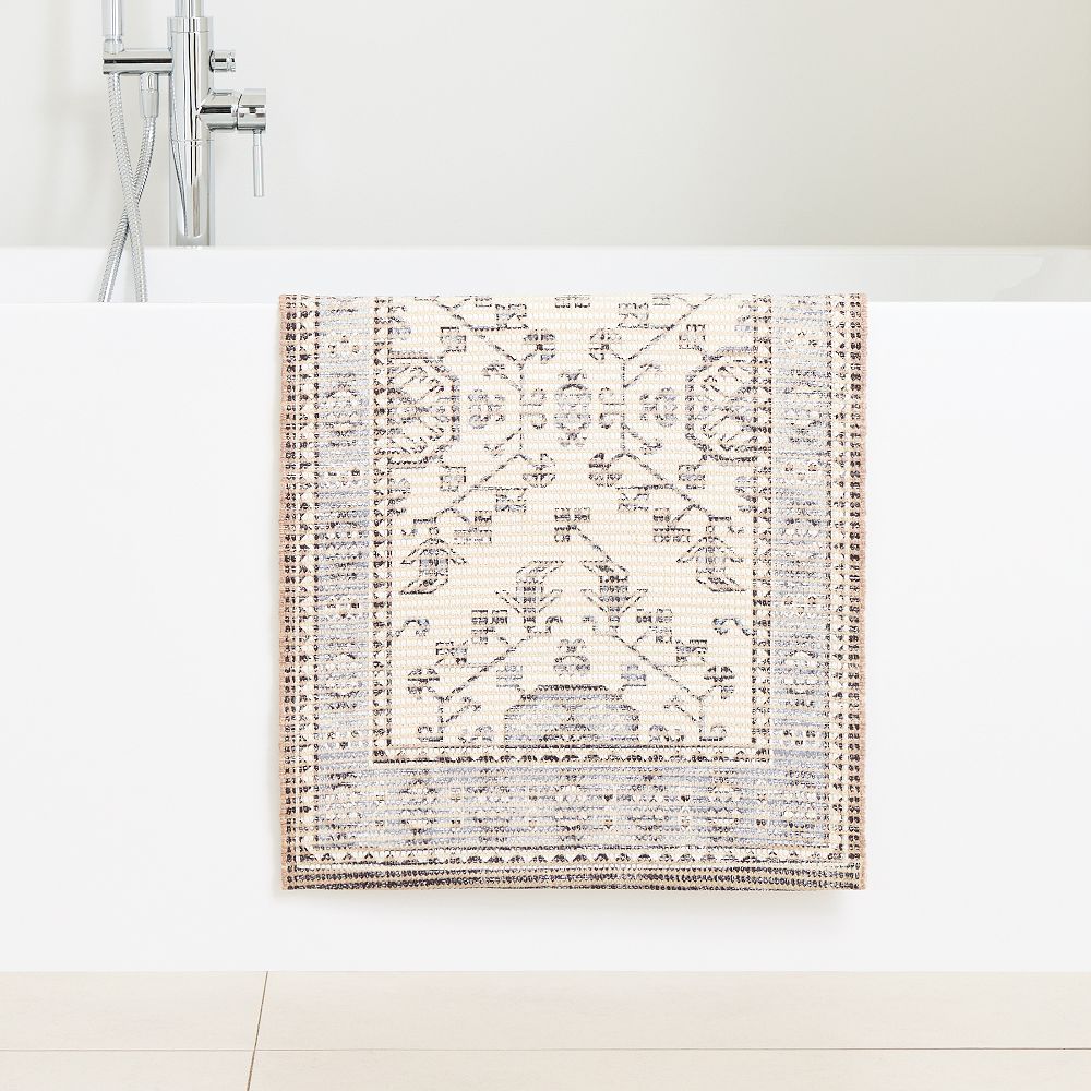 Heirloom Bath Mat - 20"x34", Charcoal