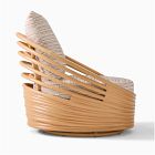 Minetta Rattan Swivel Chair