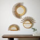 Peruvian Wall Mirrors - Gold