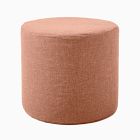Sunbrella® Indoor/Outdoor Cast Round Pouf