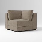 Chip & Dent: Dalton Corner, Performance Chenille Basketweave Taupe, Black