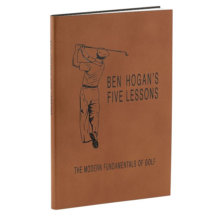 Ben Hogan's Five Lessons Leather-Bound Book