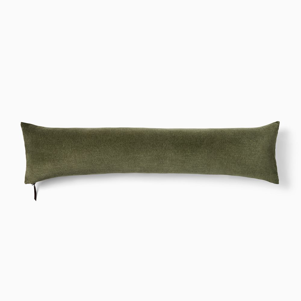Classic Cotton Velvet Oversized Lumbar Pillow Cover