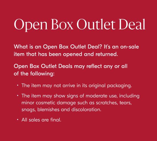 Open Box: Andes Ottoman