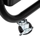 Rolling Craft Cart w/ Pegboard &amp; Basket