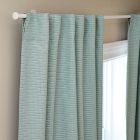 Chambray Tack Stripe Blackout Curtain