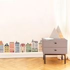 Mej Mej Rooftop Small Village Kit Peel &amp; Stick Wall Decals