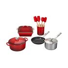 Le Creuset 12-Piece Signature Mixed Material Cookware