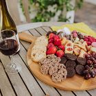 Picnic Time Madera Round Charcuterie Board